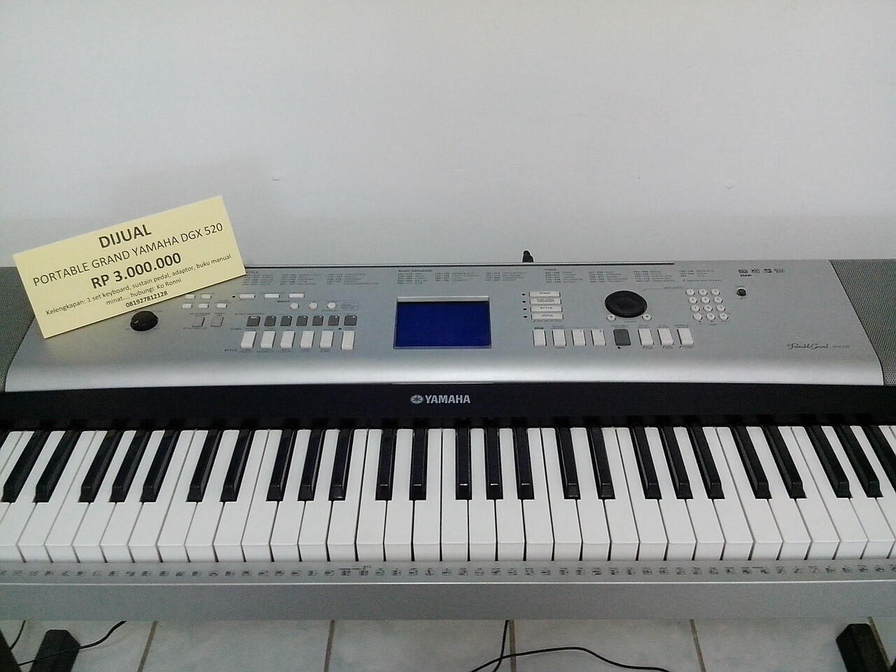 WTS Keyboard Yamaha DGX-520