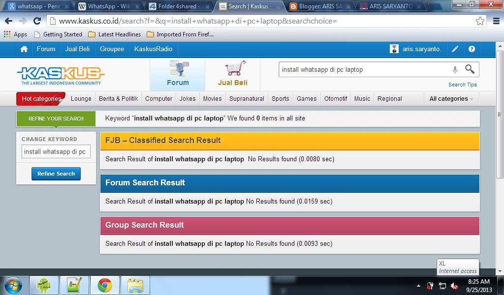 Cara Install Whatsapp Di PC atau Laptop