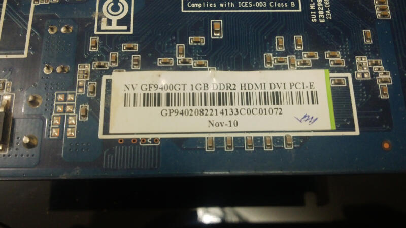 VGA Nvidia GT9400 1gb