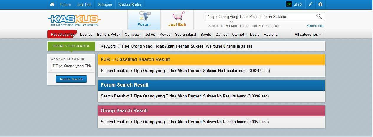 7 Tipe Orang yang Tidak Akan Pernah Sukses