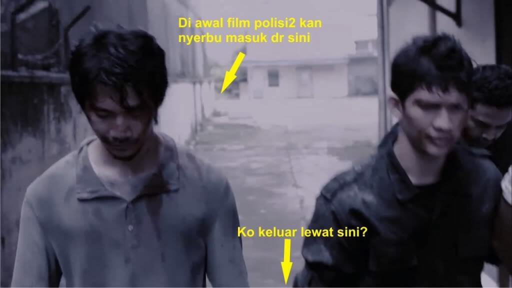 Kesalahan Pada Adegan Film The Raid