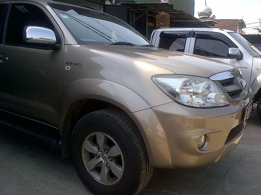 Terjual TOYOTA FORTUNER TIPE V 4X4 2005 A T JARANG ADA KONDISI