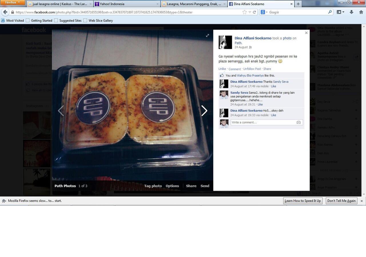 jual lasagna online