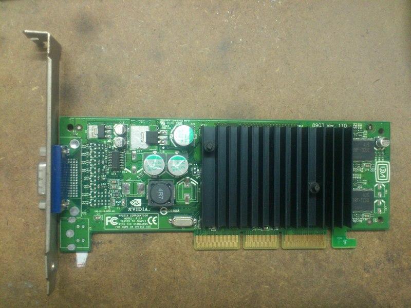 vga GeForce MX440 agp 64mb normal mal murah saja