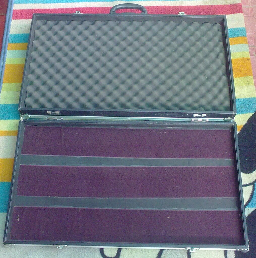 Hardcase Effect Stompbox Aluminium 75 cm x 45 cm