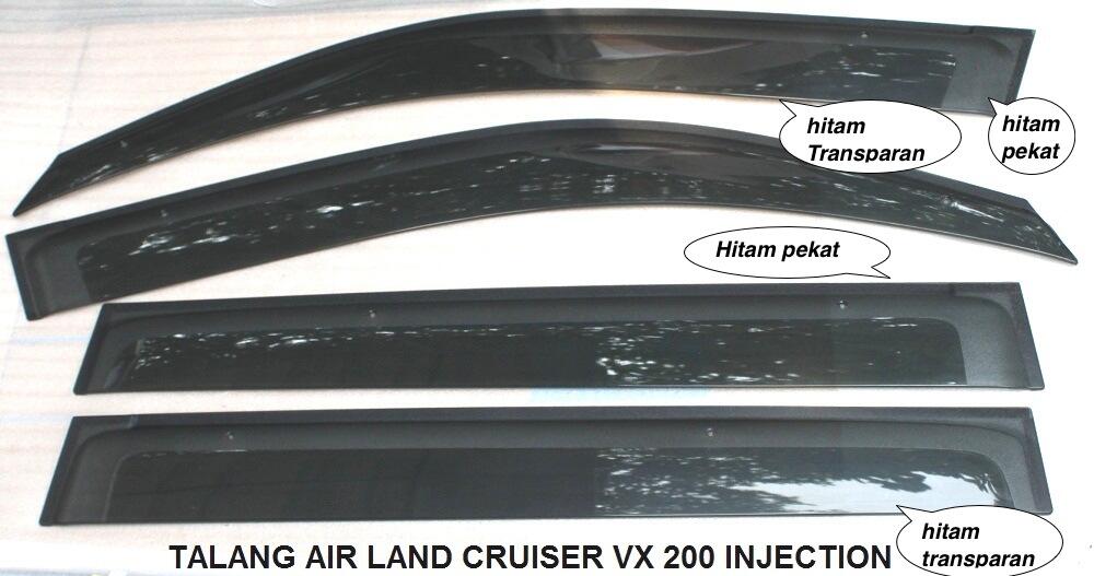 TALANG AIR / SIDE VISOR TOYOTA LAND CRUISER VX200 INDONESIA- MCBC