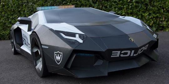 Lamborgini Dari Kertas