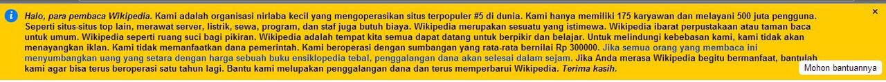 Nasib Wikipedia Sekarang gan..