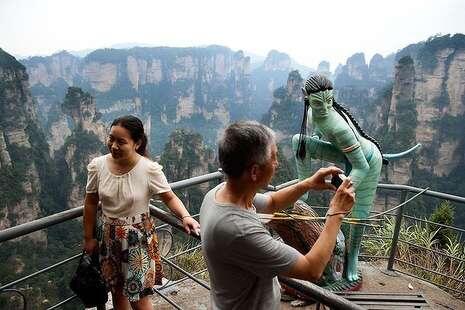 Taman Nasional di China mirip Planet Pandora ( Avatar )