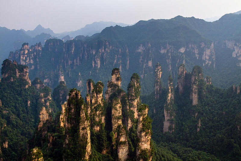 Taman Nasional di China mirip Planet Pandora ( Avatar )