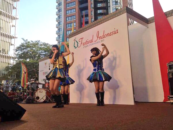 jkt48 &quot;festival Indonesia 2013&quot; di Tokyo,Jepang