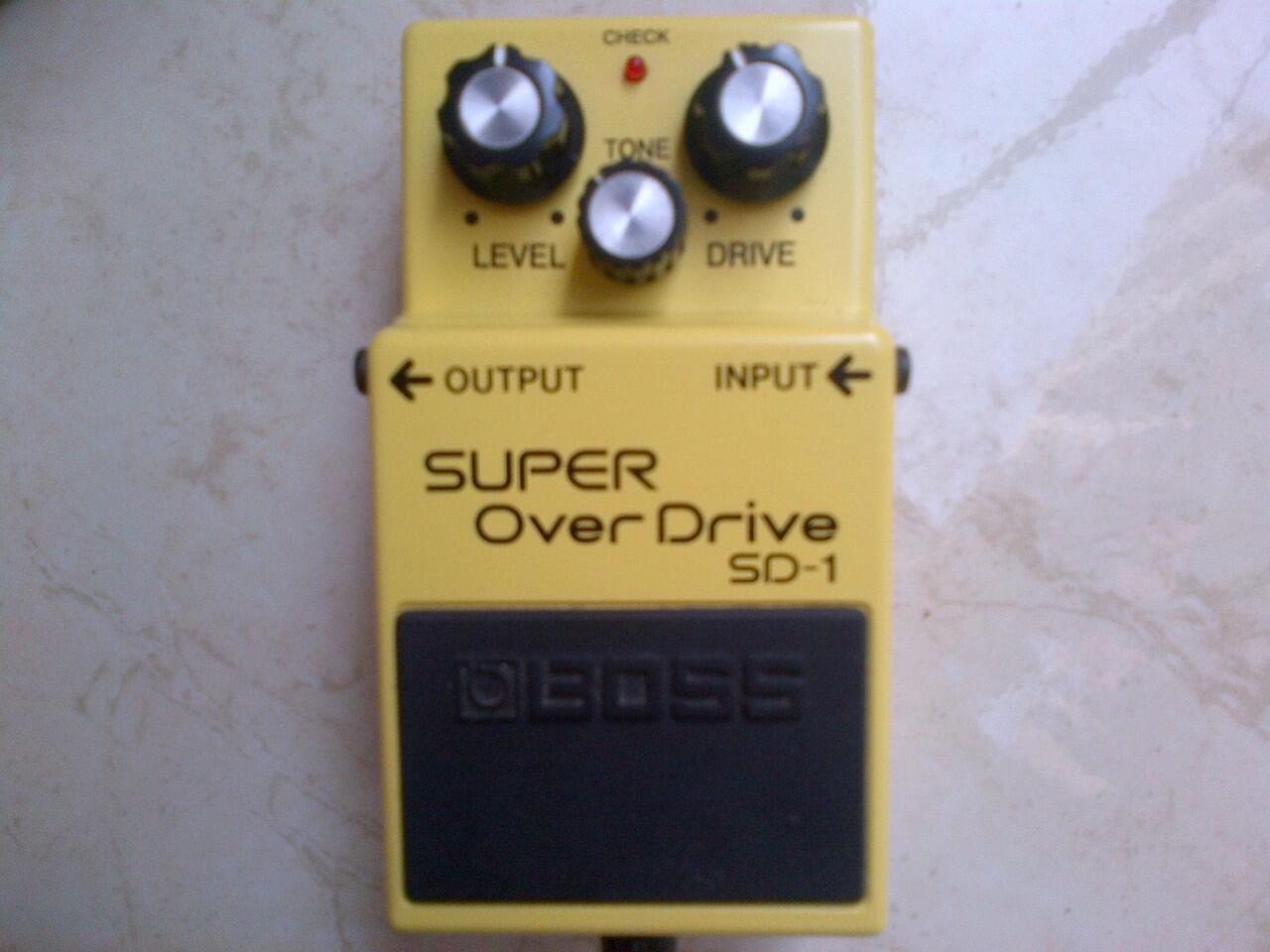 BOSS SD1 Super overdrive