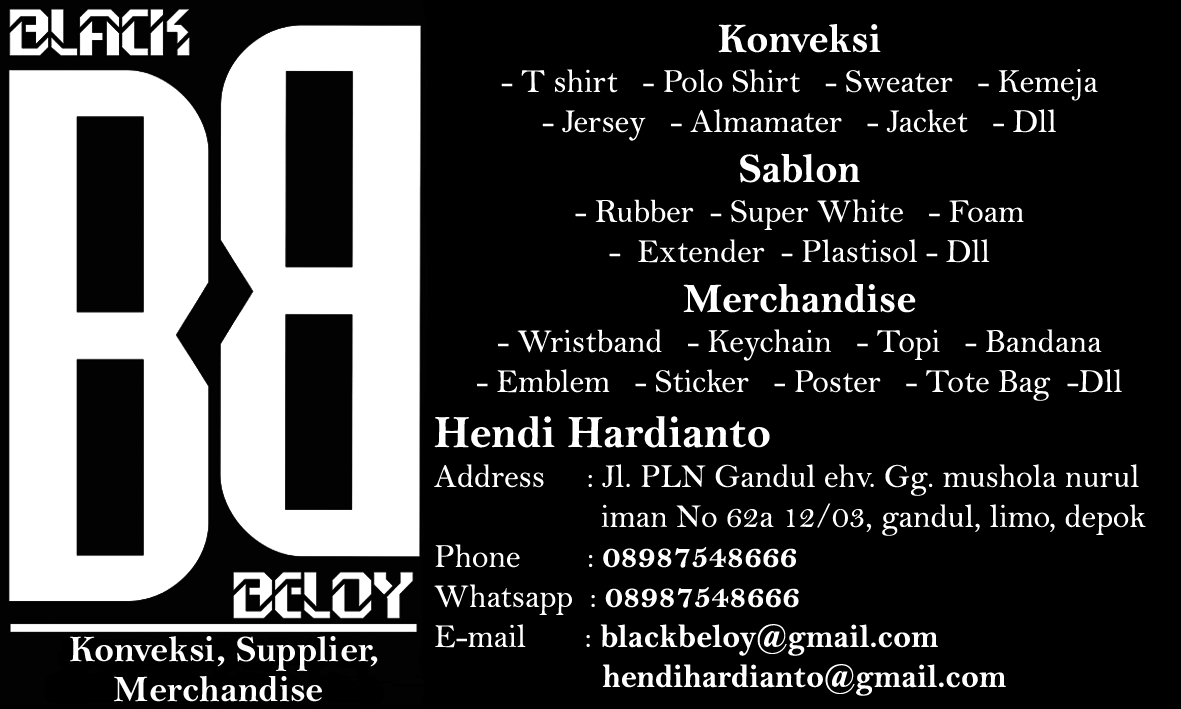 konveksi/vendor kaos dan sablon jumlah banyak termurah (broker ayo masuk)