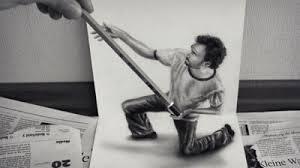 10 Karya 3D dengan Pensil Paling Keren dan Menakjubkan