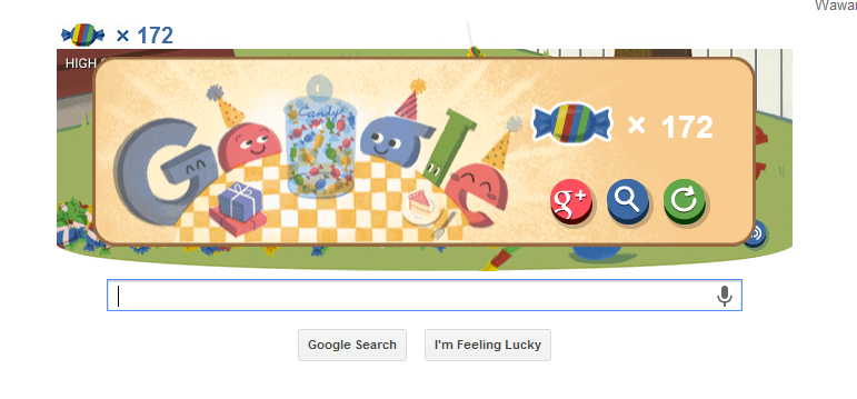 Ayo Share Highscore Google Doodle Agan Hari Ini!!