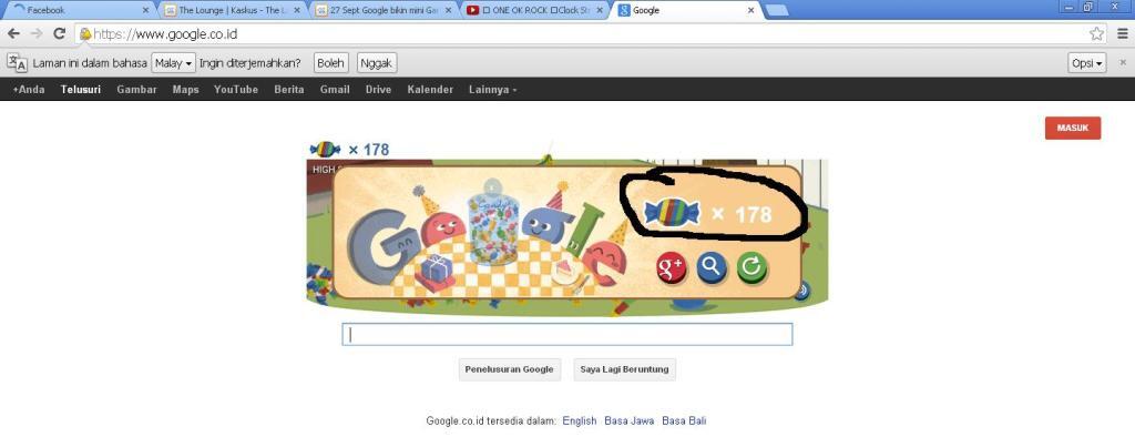 &#91;Google Ultah&#93; 27 Sept Google bikin mini Games, gebuk bintang