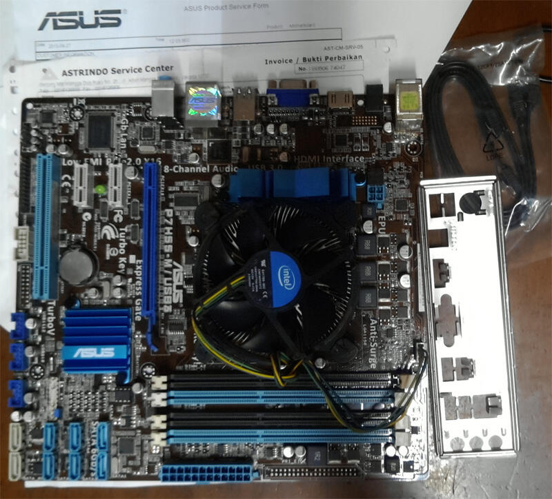 i7 - 870 2.9GHz + Mobo Asus P7H55-M/USB 3