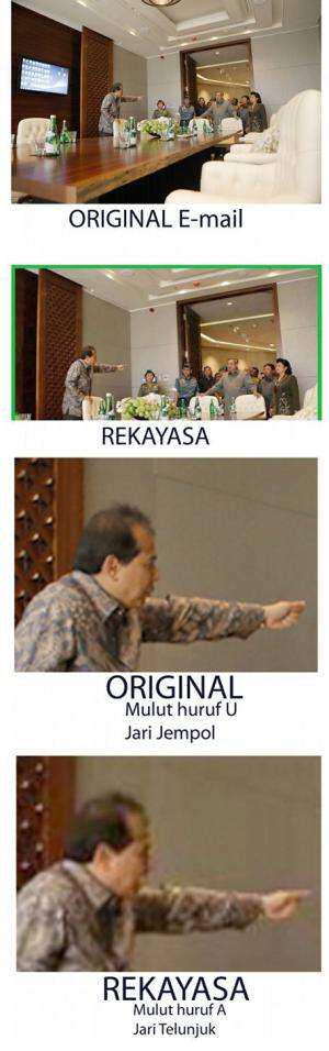 Foto Chairul Tanjung Marahi SBY Ternyata Rekayasa !!!