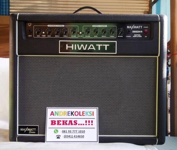 AMPLI GITAR HIWATT MAXWATT G50CMR 12INCH (BEKAS)