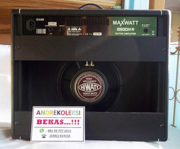 AMPLI GITAR HIWATT MAXWATT G50CMR 12INCH (BEKAS)
