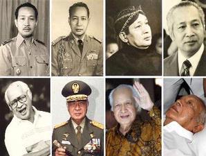 Foto-foto Presiden Republik Indonesia dari Dulu Hingga Kini
