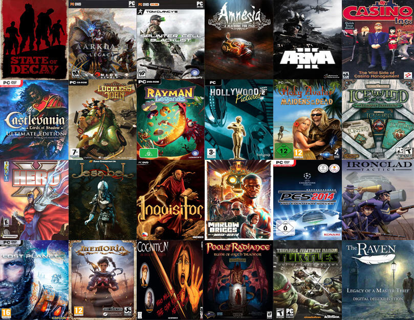 Jual Pc Game Very Rare, Old And New + Jasa Copy Pc Game Hdd Solo