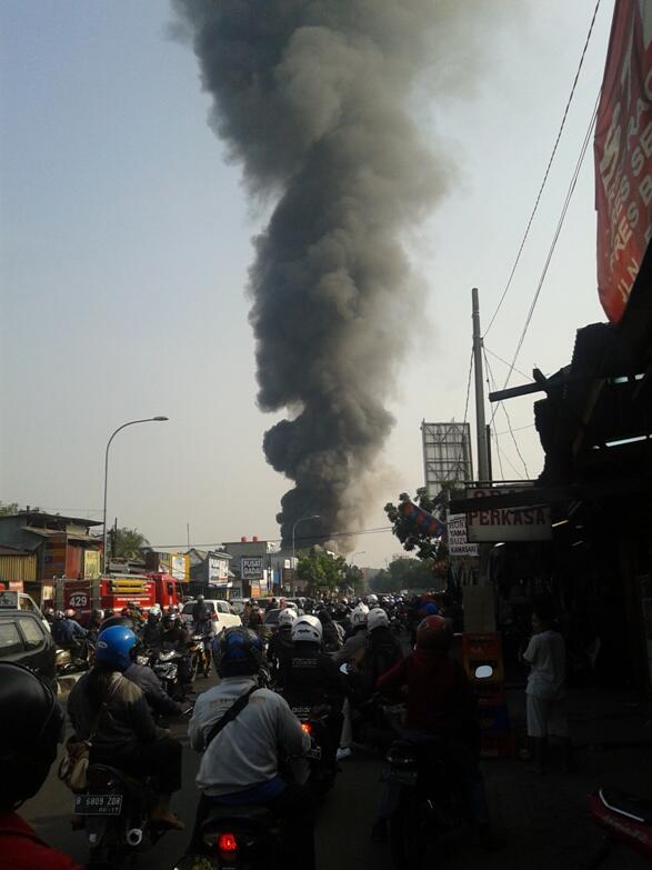 Update Gan Pict Kebakaran di Daerah Pasar Minggu