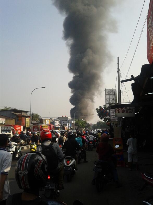 Update Gan Pict Kebakaran di Daerah Pasar Minggu