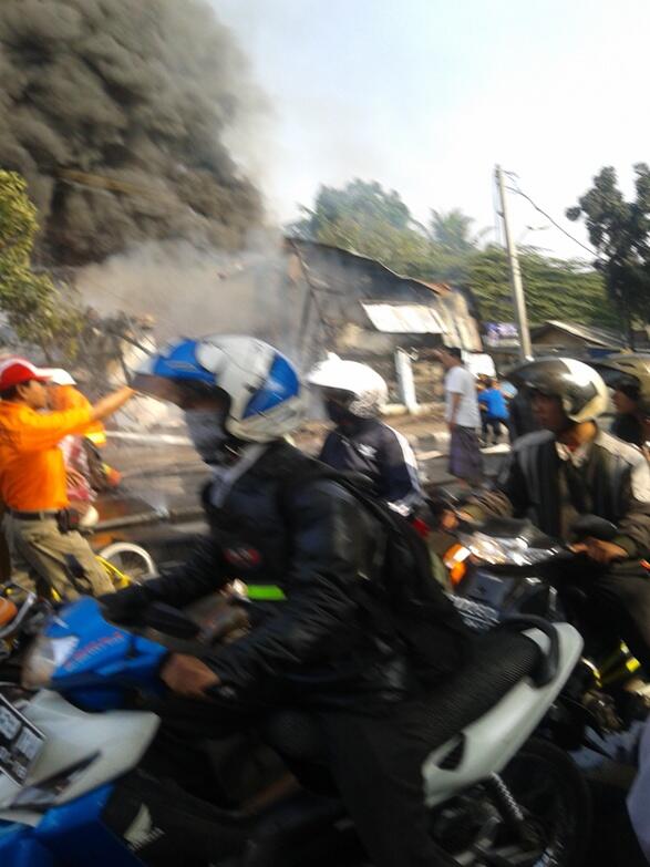 Update Gan Pict Kebakaran di Daerah Pasar Minggu