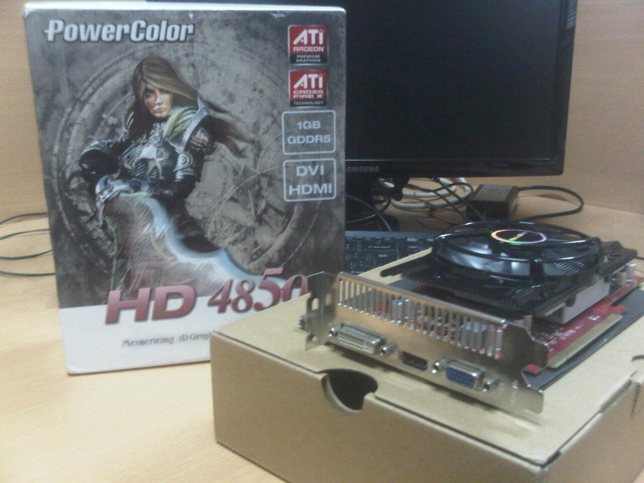POWER COLOR HD4850 1 GB 256-BIT DDR5