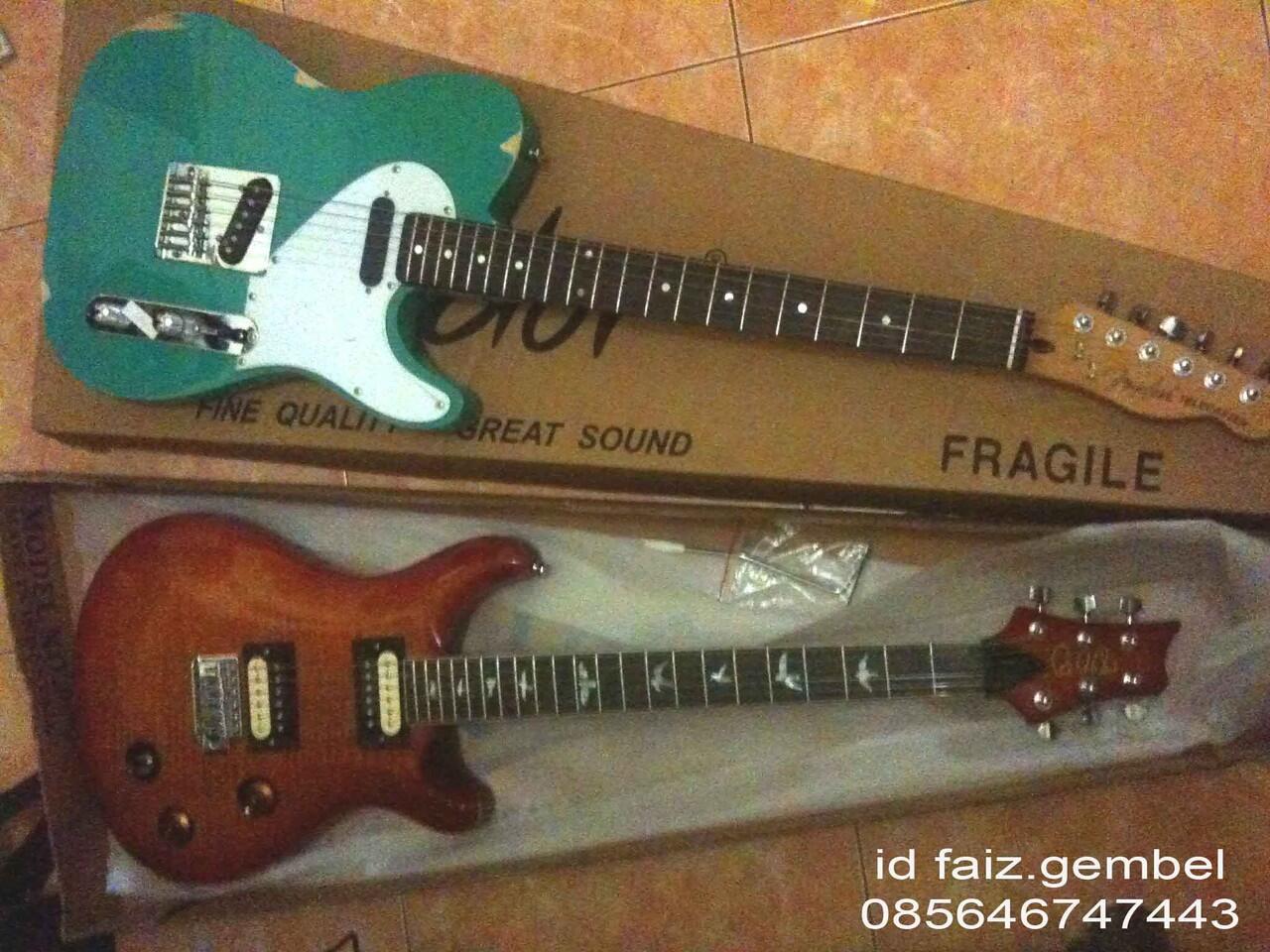 Custom Guitar elektric dan Bass Murah Berkualitas