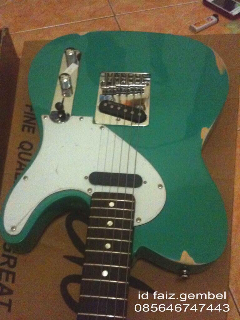 Custom Guitar elektric dan Bass Murah Berkualitas