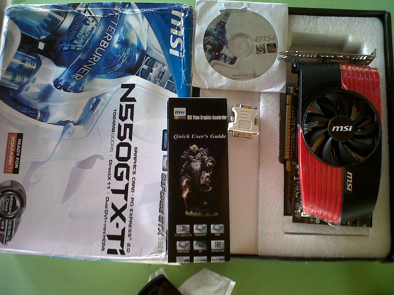VGA MSI GTX 550 TI