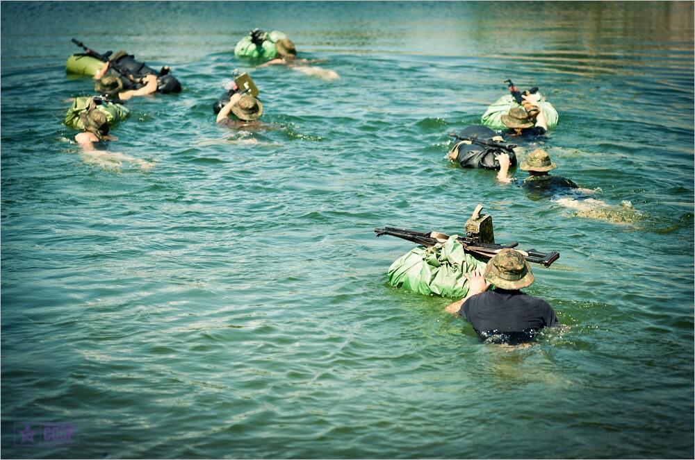 Gambar latihan tentara Ruskie