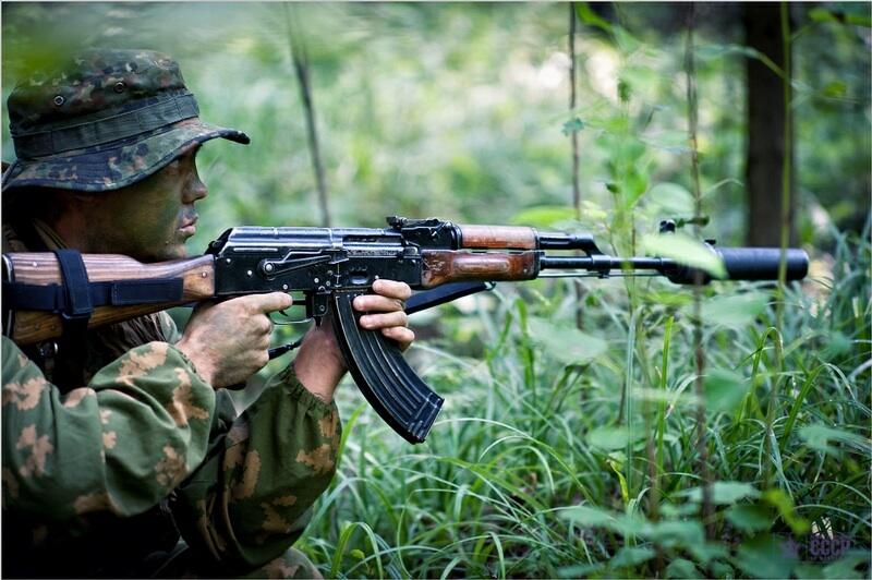 Gambar latihan tentara Ruskie