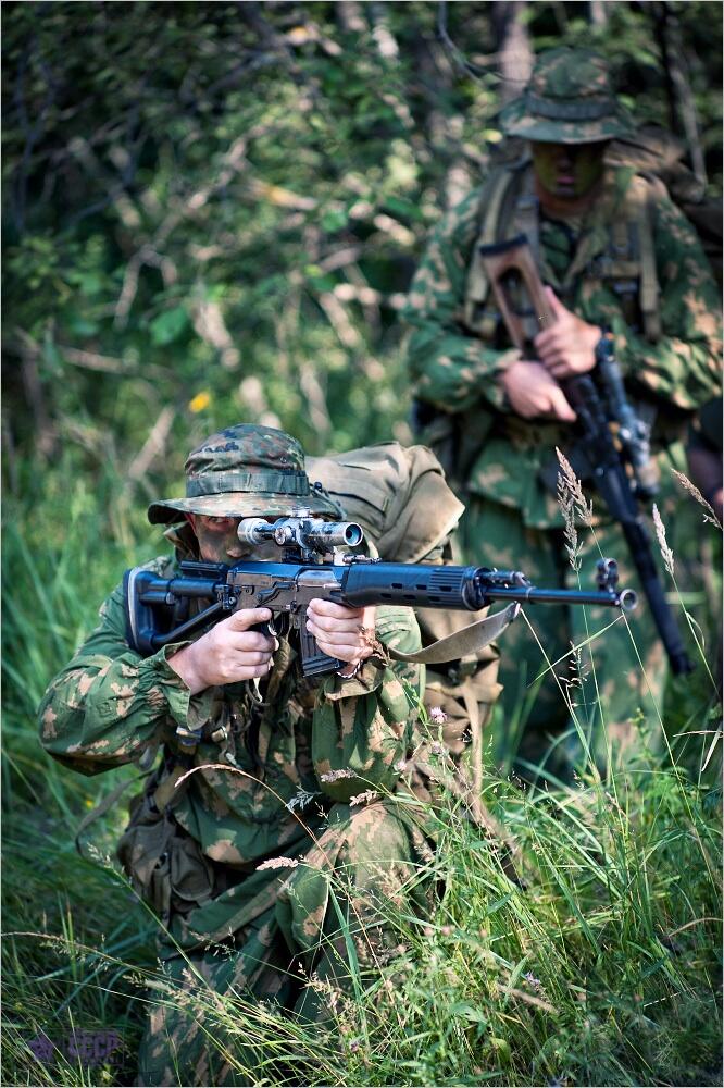 Gambar latihan tentara Ruskie