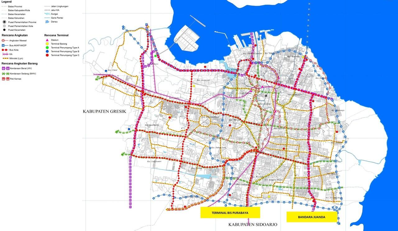 Berita MRT Surabaya - Ini Bocoran Wajah Transportasi Surabaya Masa Mendatang