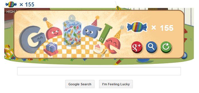 Google Doodle Rayakan Ultah Google Ke-15