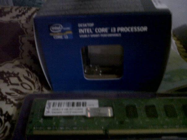jual procie 1000% baru core i3 3220 lga1155 dan memory