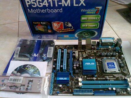 Asus G41-MLX + E5500 + Vgen DDR3