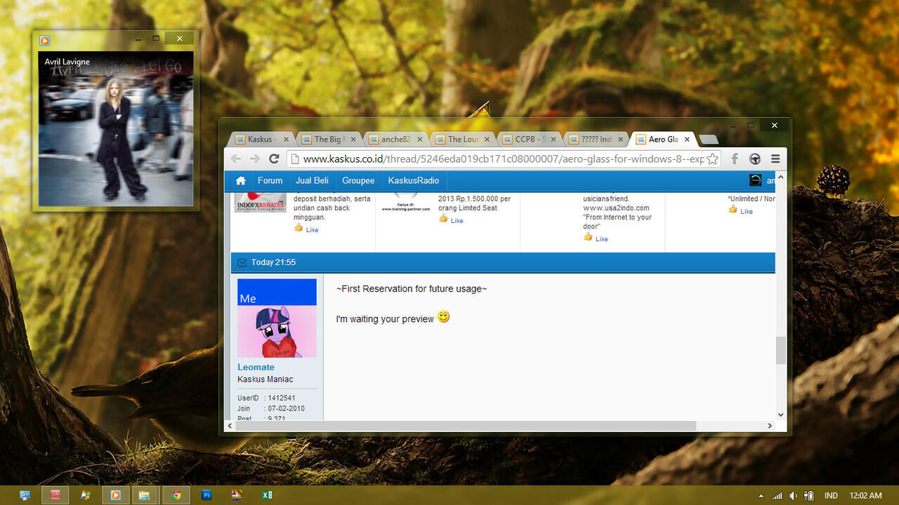 Aero Glass for Windows 8 ~ Experience Aero Glass on Win8