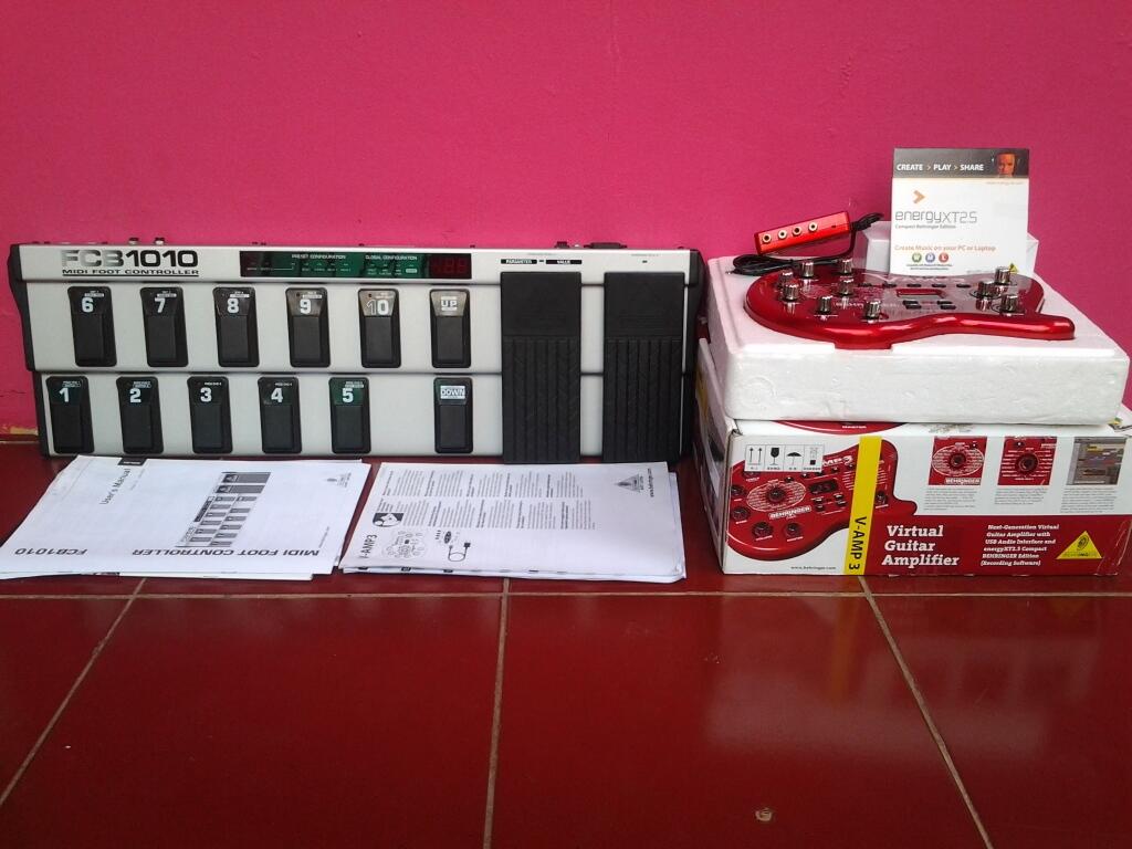 WTS Behringer V amp 3 + FCB 1010
