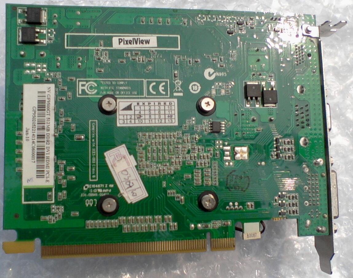 Pixel View 9500GT 512MB 128bit - Mulus