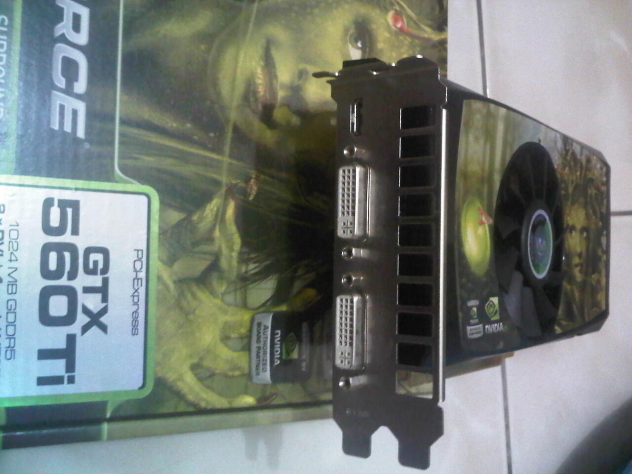 NEW POV Geforce GTX560Ti 1GB DDR5 256Bit (Bandung)...BANTING HARGA
