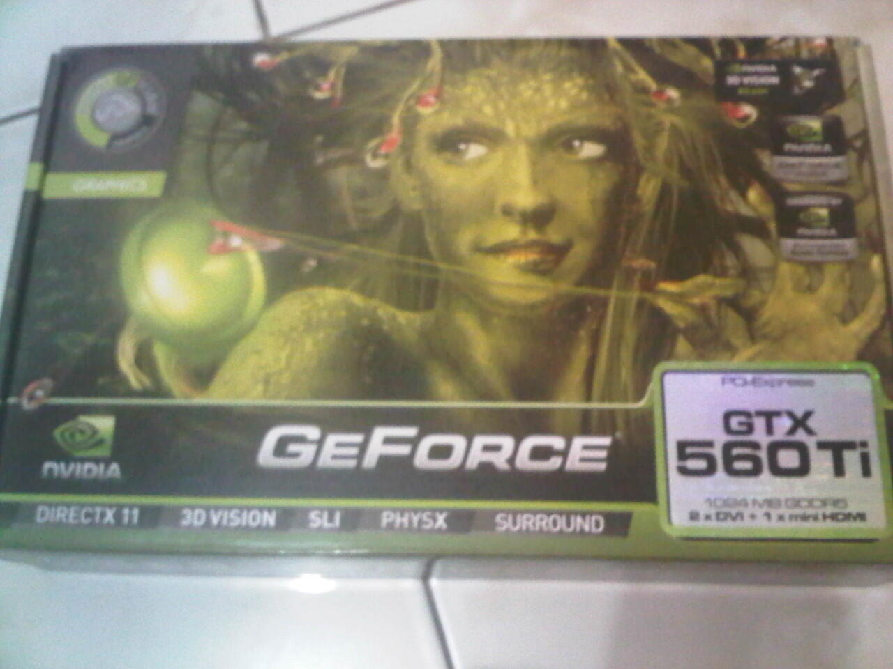 NEW POV Geforce GTX560Ti 1GB DDR5 256Bit (Bandung)...BANTING HARGA