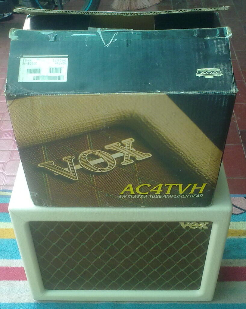 Guitar Amplifier Head Cab VOX AC4TVH/Tube...