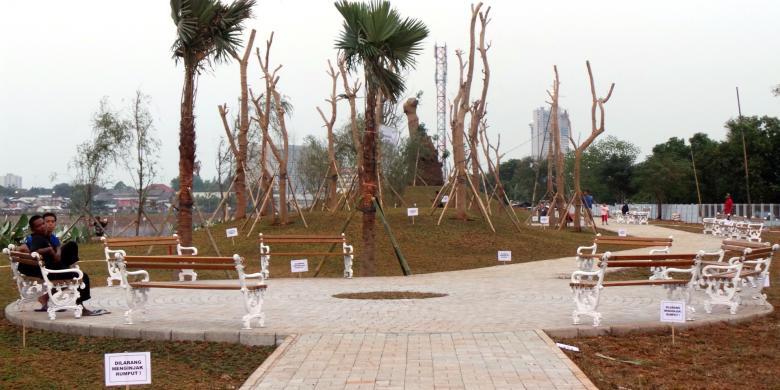 {Ruang Terbuka Hijau Lagi} Waduk Ria Rio Berubah, Hilanglah Ciri Khas Sarang Penyamun