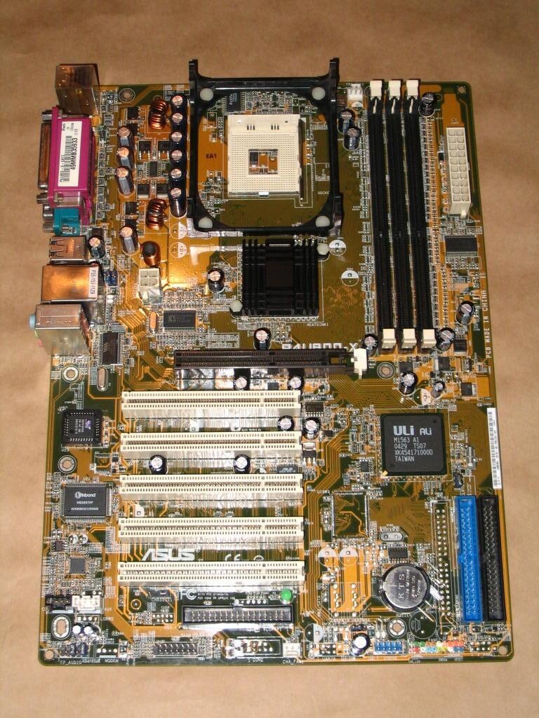 Paket Hemat Mobo ASUS + Proc P4 2,8 Ghz + HASF + DDR1 1GB Part 2
