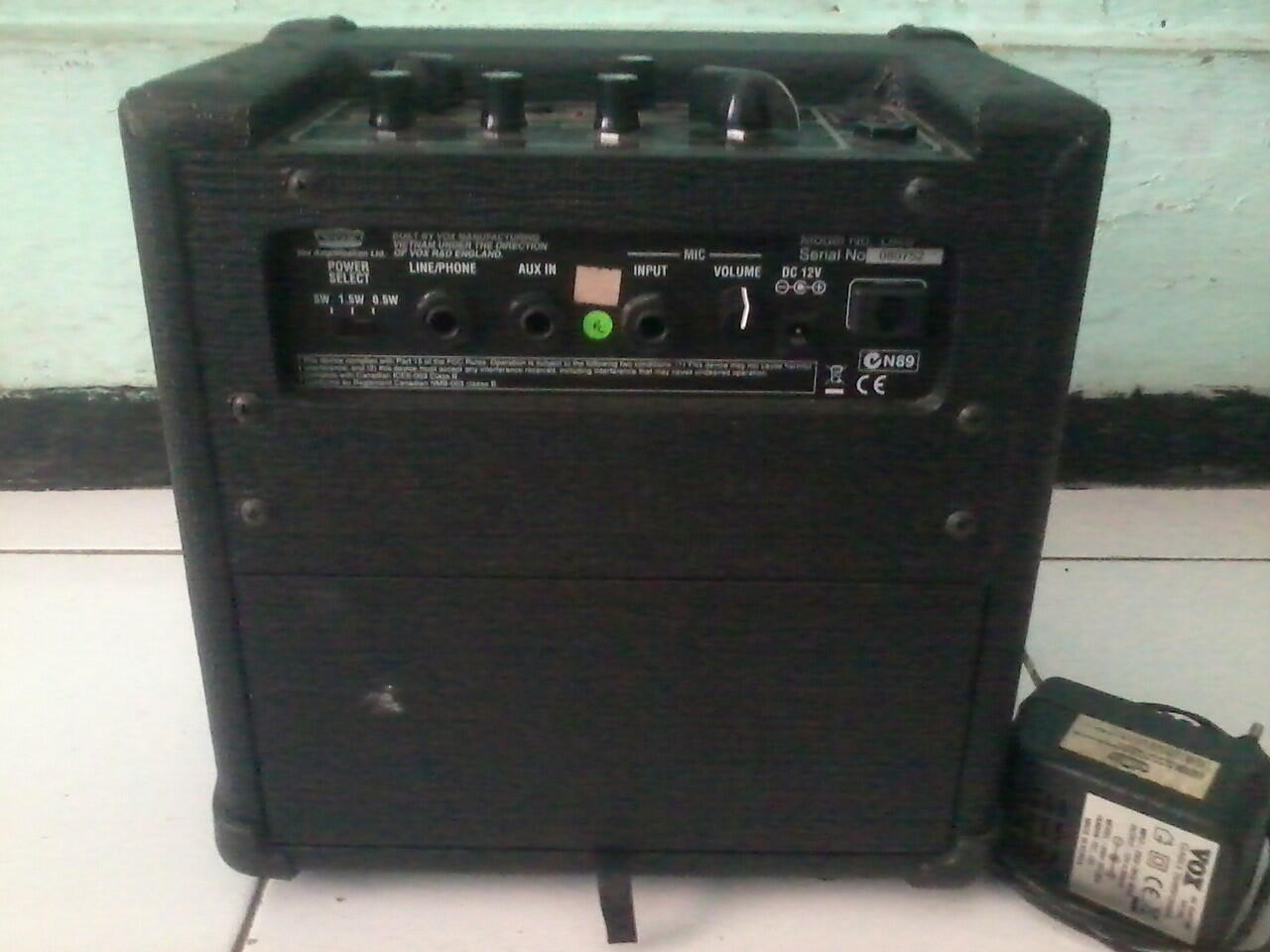 AMPLI GITAR VOX DA5 (mantab n rare)