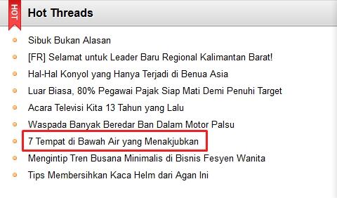 7 Tempat di Bawah Air yang Menakjubkan